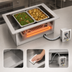Thumbnail image #3 for Wells MDW200 Two-Well Modular Dry Hot Well, Top-Mount Built-In Electric, 12 x 20 Pan Openings