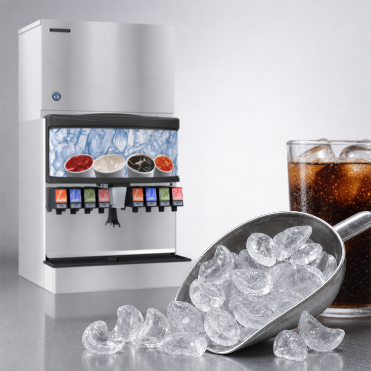 Product image #4 for Hoshizaki KMD-705MRJZ 30-Inch Remote Air-Cooled Modular Crescent Cube Ice Maker