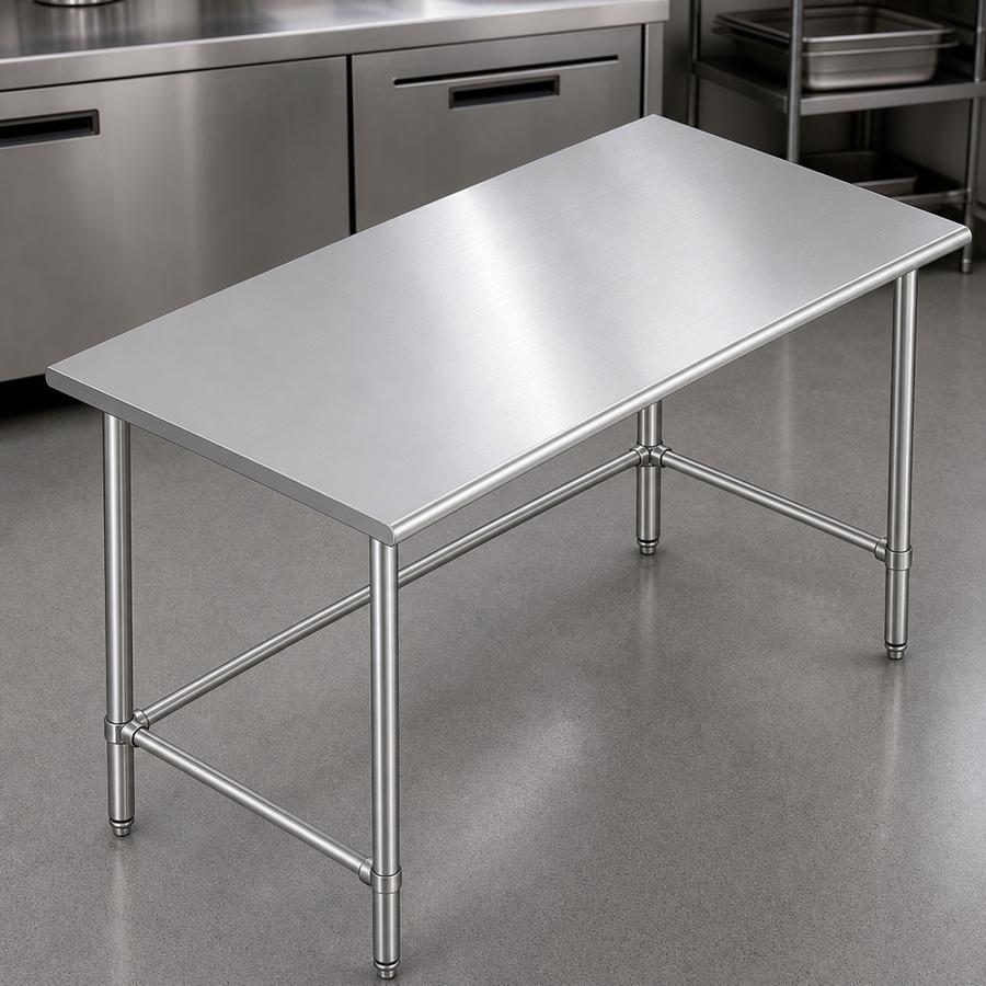 Reinforced Stainless Steel Top