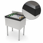 Thumbnail image #3 for Perlick Corporation Tobin Ellis Signature TSC36IC 36-Inch Modular Bar Ice Chest, 78-Lb. Ice Capacity, 6-Inch Backsplash