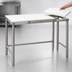 Thumbnail image #3 for Eagle Group 108-Inch Poly Top Cutting Table with Stainless Steel Tubular Base