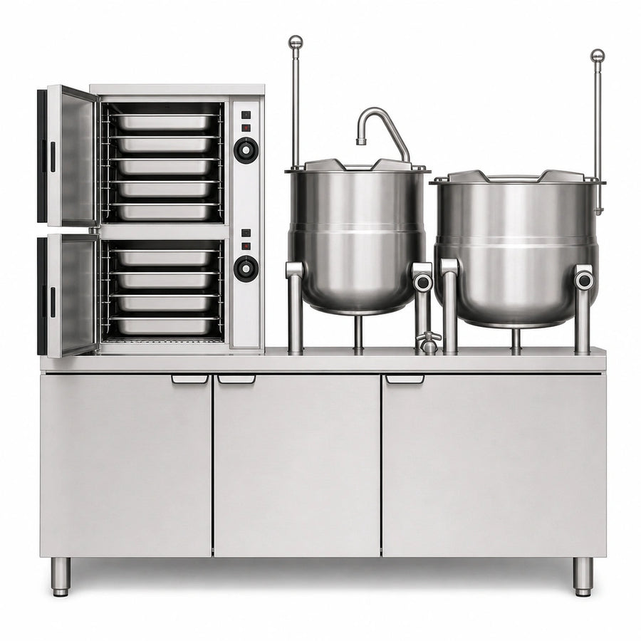 Two Steamer Compartments