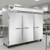 Thumbnail image #2 for Continental Refrigerator 3FESNSA Three-Section Extra-Wide Shallow Depth Reach-In Freezer