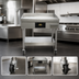 Thumbnail image #3 for AccuTemp AccuSteam Electric Floor Model Griddle with Stand and Casters, 48 x 30 Inch Cooking Surface, 208V, 3-Phase