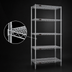 Thumbnail image #3 for Eagle Group 5-Tier Stationary Starter Wire Shelving Unit, 36