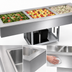 Thumbnail image #3 for Duke FCP3-SL Slimline 3-Section Full-Size Flush Mount Drop-In Cold Pan