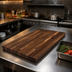 Thumbnail image #3 for John Boos Boos Block American Black Walnut Blended Edge Grain Kitchen Countertop, 120 x 27 x 1-1/2 Inches