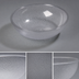 Thumbnail image #4 for Carlisle 3 Qt Clear Round Polycarbonate Pebbled Salad Bowl