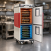 Thumbnail image #3 for Metro C5 Transport Armour Full-Height Dual-Cavity Mobile Heated Holding Cabinet, 32 Full-Size Pan Capacity