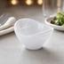 Thumbnail image #3 for American Metalcraft Mini Handled Melamine Serving Bowl, 3 oz., White
