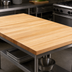 Thumbnail image #3 for Boos Block 84-Inch x 42-Inch Edge Grain Northern Hard Rock Maple Kitchen Countertop with Penetrating Oil Finish