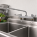Thumbnail image #3 for equip 8-Inch Center Deck Mount Workboard Faucet with 12-Inch Swing Nozzle
