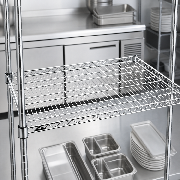 Product image #3 for Metro Super Erecta Super Wide 36-Inch x 36-Inch Chrome-Plated Wire Shelf