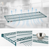 Thumbnail image #4 for Metro Super Erecta 60-Inch x 24-Inch Wire Shelf, Metroseal Green Epoxy-Coated with Microban