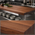 Thumbnail image #3 for John Boos Boos Block 48 Inch x 36 Inch American Black Walnut Edge Grain Kitchen Countertop