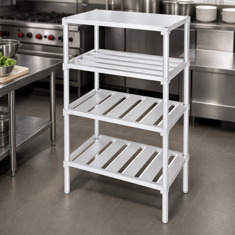 Product image #3 for Channel Manufacturing TA2054 54 Inch x 20 Inch Tubular Aluminum Adjustable Shelf