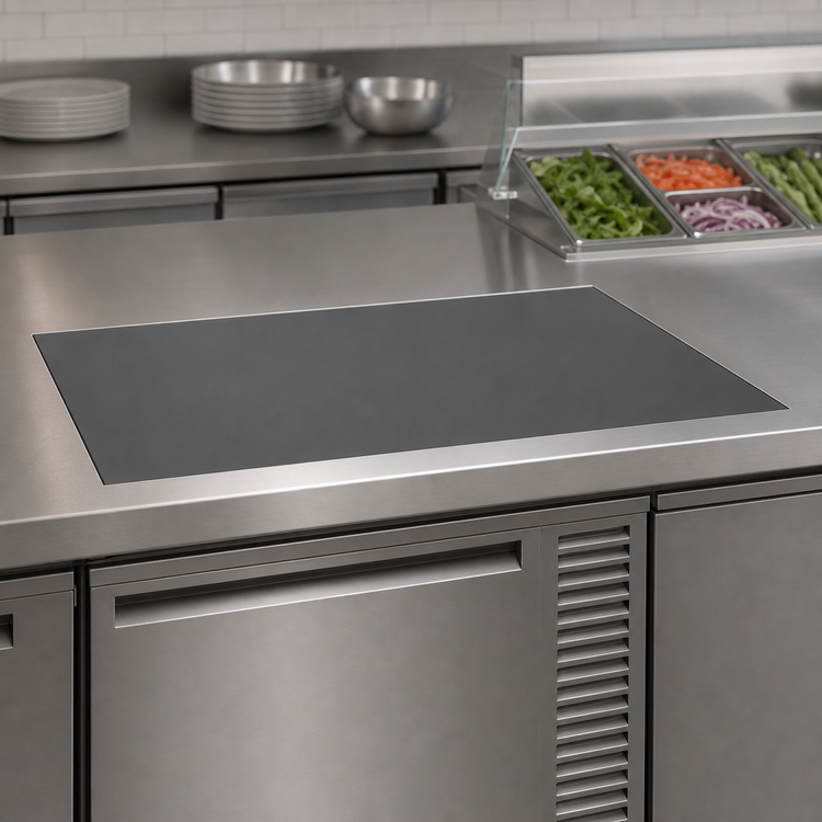 Product image #3 for Hatco 24-Inch x 24-Inch Built-In Flush Top Cold Shelf with Top-Mount Condensing Unit
