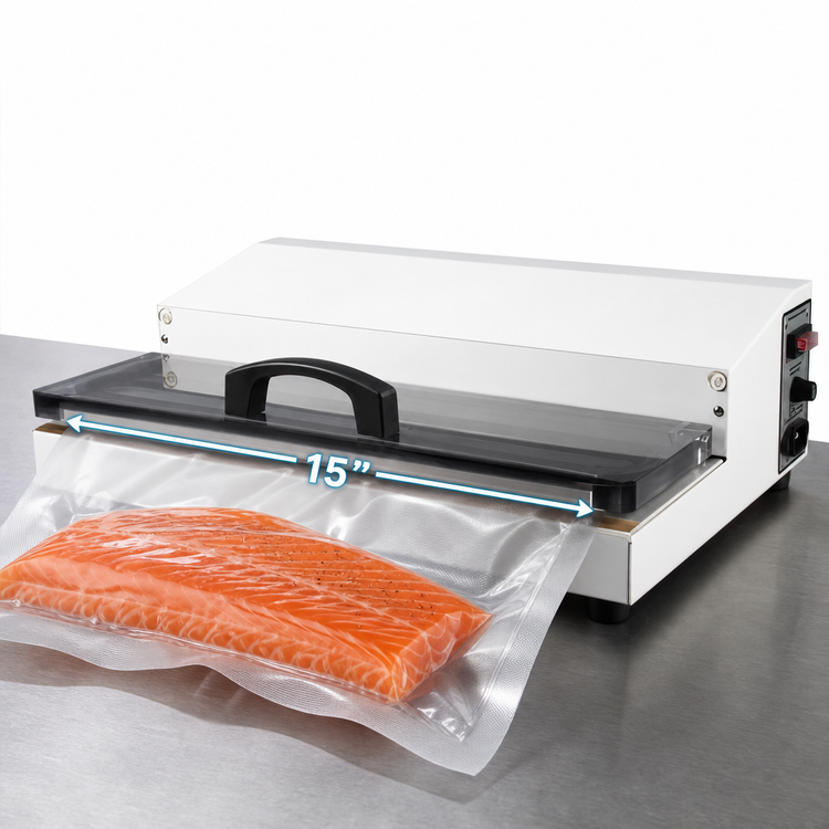 Product image #3 for Weston PRO-2100 Countertop Non-Chamber Vacuum Sealer with 15-Inch Seal Bar