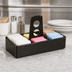 Thumbnail image #4 for Carlisle Black Styrene Merchandiser Condiment Caddy