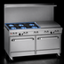 Thumbnail image #3 for Southbend Ultimate 60-Inch Gas Restaurant Range with 4 Star/Sauté Burners, 36-Inch Griddle, Standard Oven, and Cabinet Base