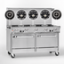 Thumbnail image #3 for Southbend Ultimate 60-Inch Gas Restaurant Range with 2 Standard Ovens, 5 Burners and 24-Inch Griddle