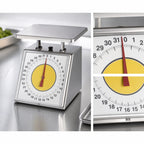Thumbnail image #3 for Edlund RM-5000 Countertop Stainless Steel Portion Control Dial Scale, 5,000 g x 20 g, Rotating Dial, Sloped Face