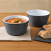 Thumbnail image #3 for American Metalcraft Unity Collection 16 oz Mocha Round Tapered Melamine Bowl