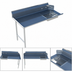 Thumbnail image #3 for Sapphire Manufacturing 84 Inch Straight Stainless Steel Soiled Dishtable with Right-to-Left Operation and Pre-Rinse Sink