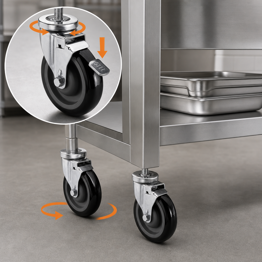 Swivel With Brake