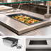 Thumbnail image #3 for Eagle Group Drop-In Rectangular Hot Well Food Warmer, 1 Full-Size 12 x 20 Pan Opening, Wet or Dry, 120V