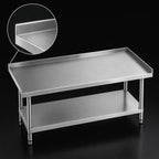 Thumbnail image #3 for Advance Tabco ES-243 36"W x 24"D Stainless Steel Equipment Stand, 14-Gauge Top, Adjustable Undershelf