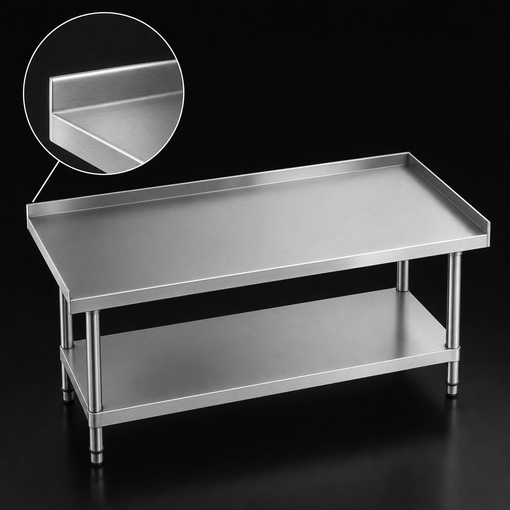 14-Gauge 304 Stainless Steel Top
