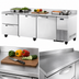 Thumbnail image #3 for True SPEC SERIES Three-Section Deep Work Top Refrigerator with 2 Doors and 2 Drawers