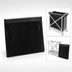 Thumbnail image #3 for Rubbermaid Commercial Products Executive Collapsible Basket X-Cart Laundry Cart Replacement Bag, 8 Bushel, Vinyl, Black