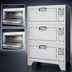 Thumbnail image #3 for Lang Marine Electric Double-Section Deck-Type Roast Oven, 12 kW, 16-Inch Bolt-Down Legs