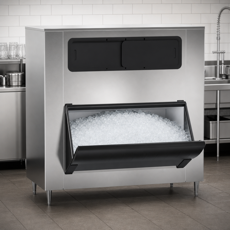 Product image #3 for Hoshizaki B-1500SS 60-Inch Stainless Steel Ice Storage Bin for Top-Mounted Ice Makers, 1500 lb. Capacity