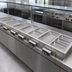 Thumbnail image #3 for Hatco Drop-In Insulated Heated Food Well with 5 Full-Size Pan Capacity and Manifold Drains
