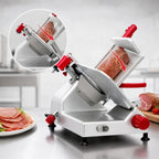 Thumbnail image #3 for Berkel B12-SLC 12-Inch Manual Angled Gravity-Feed Meat Slicer with Built-In Sharpener