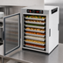 Thumbnail image #4 for Metro HotBlox Wide 8-Pan Countertop Insulated Holding Cabinet, Clear Door, Analog Controls