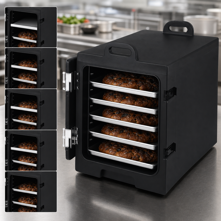 Product image #4 for Cambro Camcarrier Insulated Front-Loading Tray and Sheet Pan Carrier for 6 Full-Size 18 x 26 Pans