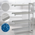 Thumbnail image #4 for Cambro Camshelving Premium Solid Add-On Shelving Unit, 24