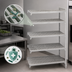 Thumbnail image #4 for Cambro Camshelving Premium 5-Tier Vented Polymer Add-On Shelving Unit, 24 x 42 x 84 Inches