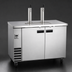 Thumbnail image #3 for Maxx Cold X-Series Self-Contained Dual Tower Keg Cooler, 60-Inch Wide, 2-Keg Capacity, Stainless Steel