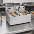 Thumbnail image #3 for Vollrath Countertop Double-Well Electric Deep Fryer, 10 lb Per Well, 120V