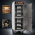 Thumbnail image #3 for Panco CH6000B-208 Full-Height Electric Cook and Hold Cabinet with 18 Pan Capacity