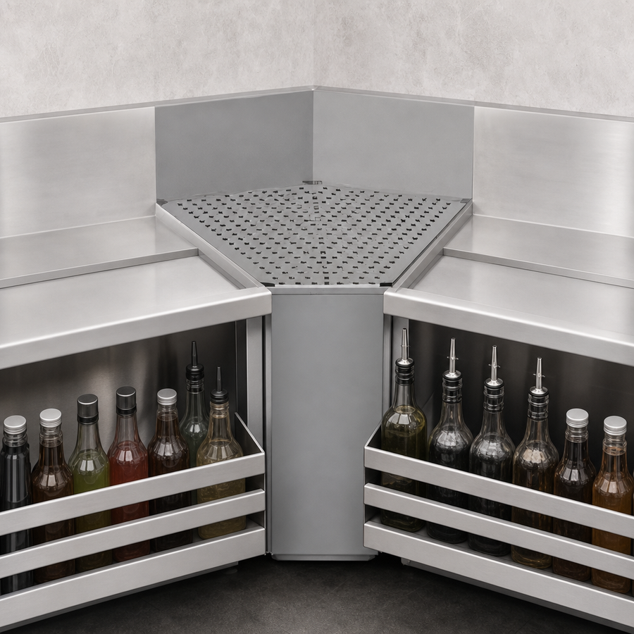 45° Inside Corner Design
