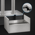 Thumbnail image #3 for Perlick Top Shelf 24-Inch Wide Stainless Steel Underbar Beer Drainer for 4060A Series Space Saver Dispensing Heads