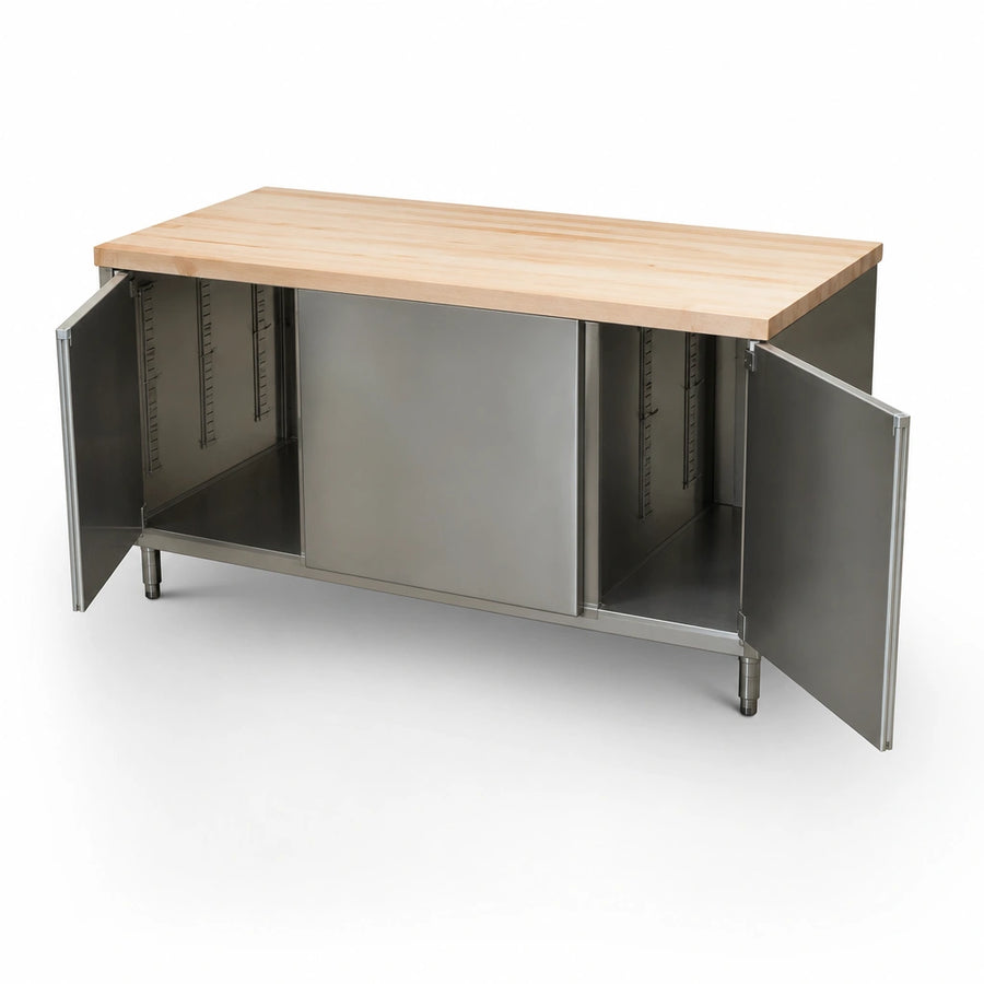 Dual-Access Cabinet Base