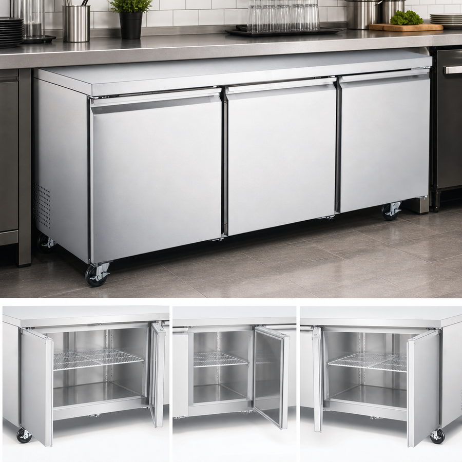 Three-Section Undercounter Design