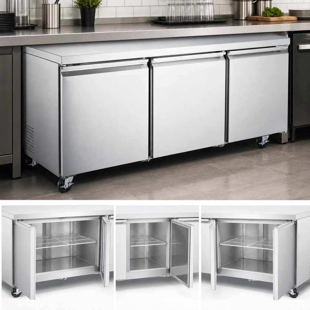 Three-Section Undercounter Design